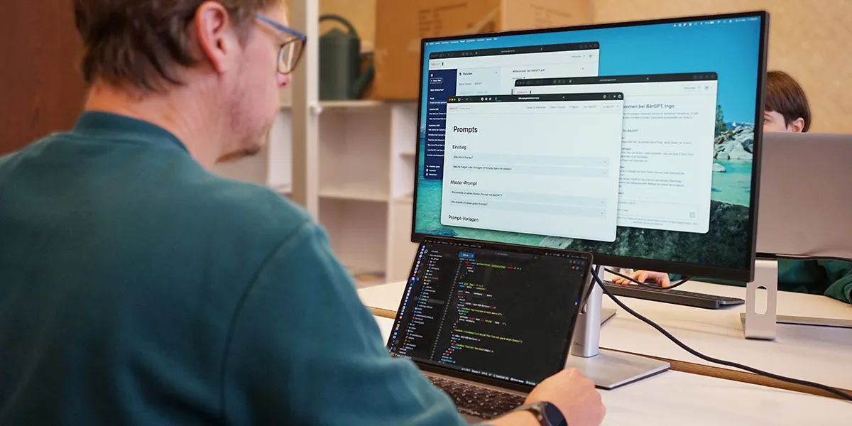 Ingo Hinterding vor IDE